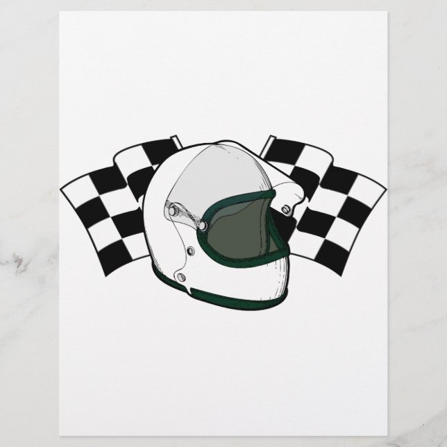 Helmet & Flaggor (Framsida)