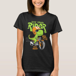 Helmet Head Dinosaur T Shirt