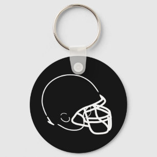 Helmet Keychain för fotboll Nyckelring