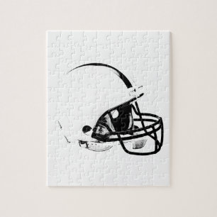 Helmet om fotboll pussel