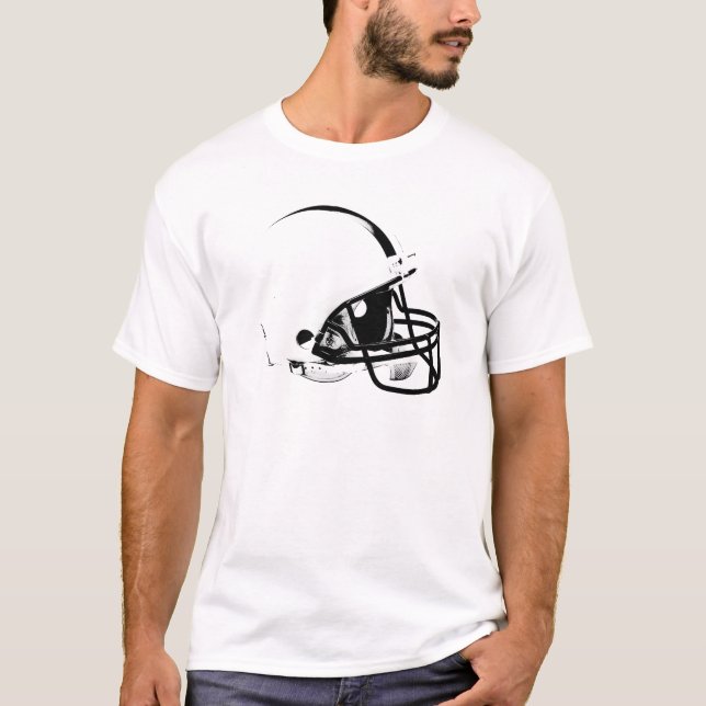 Helmet om fotboll t shirt (Framsida)