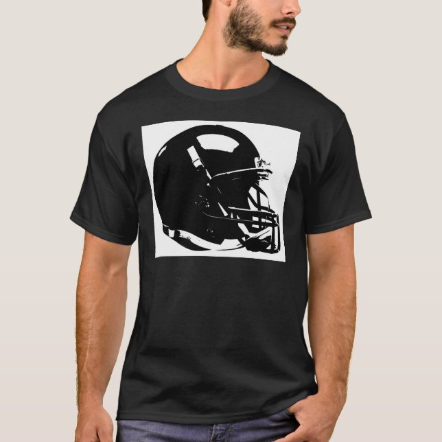 Helmet om fotboll t-shirt (Framsida)