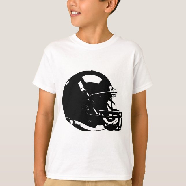 Helmet om fotboll t shirt (Framsida)