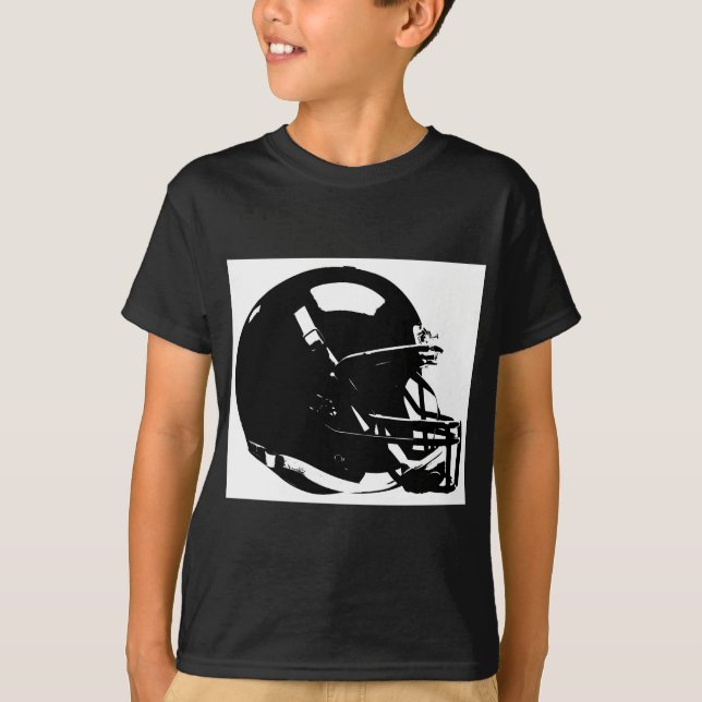 Helmet om fotboll tee shirt (Framsida)