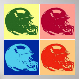 Helmet Poster fotboll