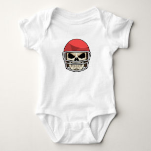 Helmet Skull Football Helmet T Shirt