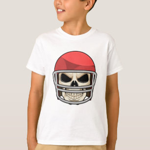 Helmet Skull Football Helmet T Shirt