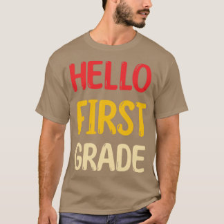 HELO FRIST KLASS T SHIRT