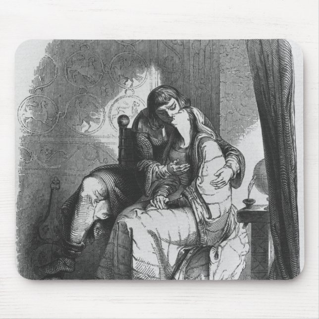 Heloise och Abelard kyssa Musmatta (Framsidan)