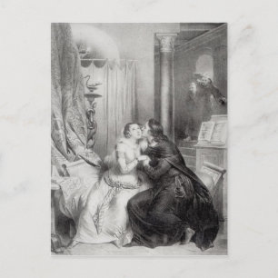 Heloise och Abelard Vykort