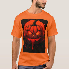 heloween, pumpa tryckt t-shirt