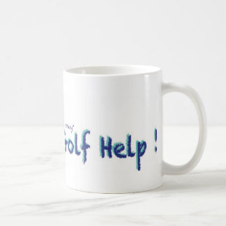 Help.com för galen Golf egen vridning på mode Kaffemugg