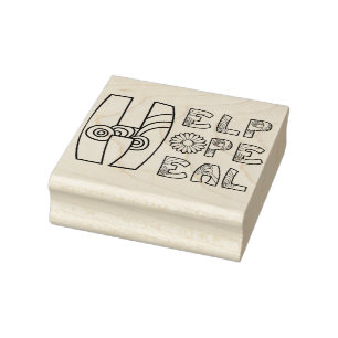 Help Hope Heal bujo Frimärke Stämpel