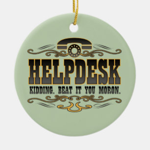 Helpdesk Julgransprydnad Keramik