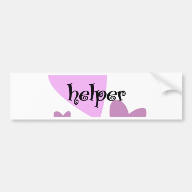 Helper Bildekal (Framsidan)