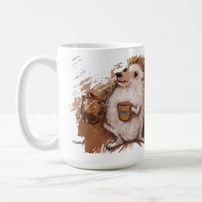 Helpful Hedgehog Kaffemugg (Vänster)