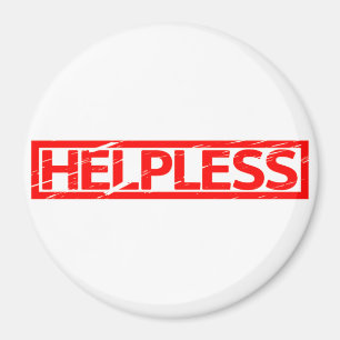 Helpless Frimärke Magnet