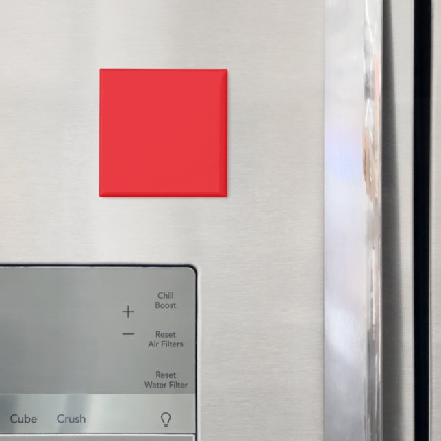 Helröd bakgrund  magnet (In Situ (Fridge))