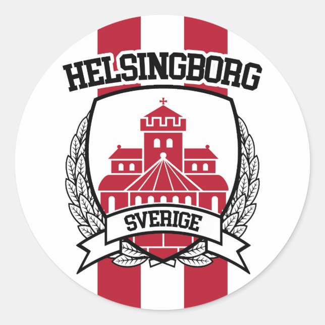 Helsingborg Runt Klistermärke (Framsida)