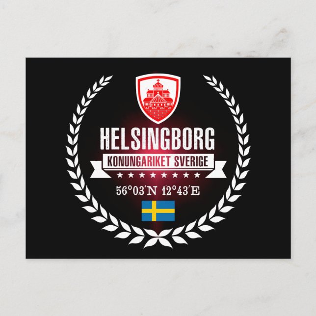 Helsingborg Vykort (Framsida)