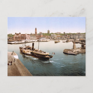Helsingborgs hamn och stadshusets Sverige Vykort