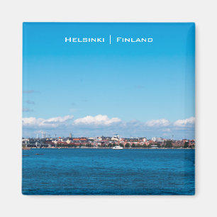 Helsingfors Cityscape Magnet