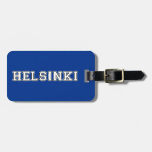 Helsingfors Finland Bagagebricka
