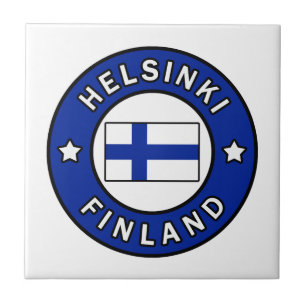 Helsingfors Finland Kakelplatta