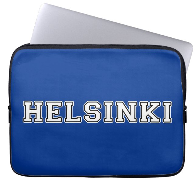 Helsingfors Finland Laptop Fodral (Framsidan)