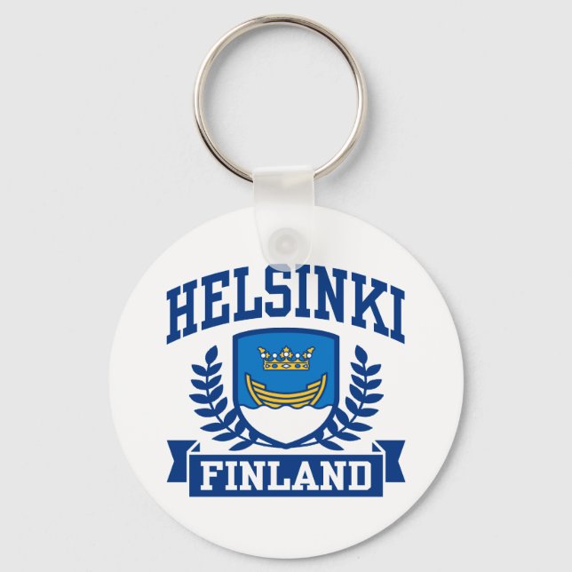 Helsingfors Finland Nyckelring (Framsida)