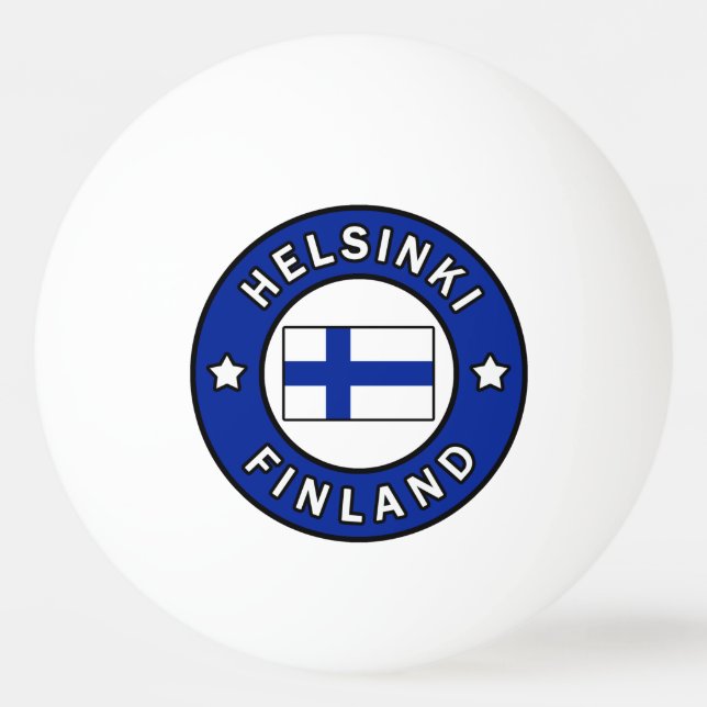Helsingfors Finland Pingisboll (Framsidan)