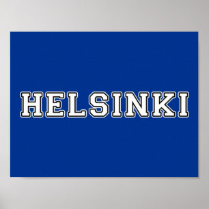 Helsingfors Finland Poster
