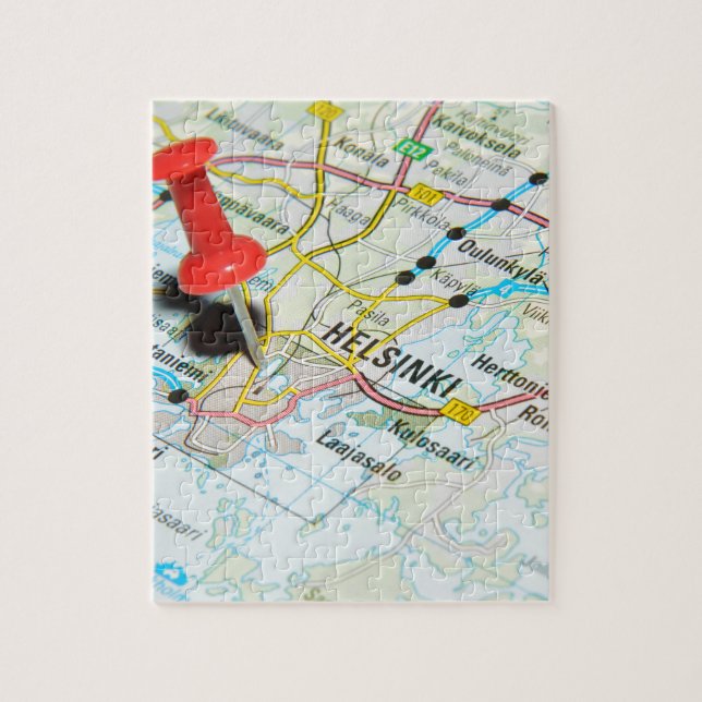 Helsingfors Finland Pussel (Vertikal)