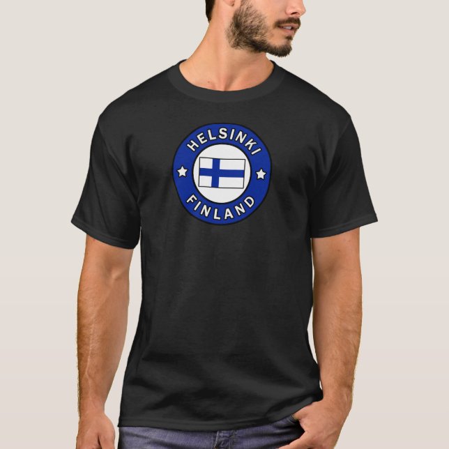 Helsingfors Finland Tee (Framsida)