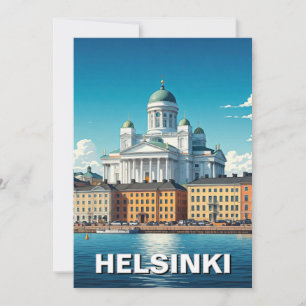 Helsingfors Finland Travel Julkort