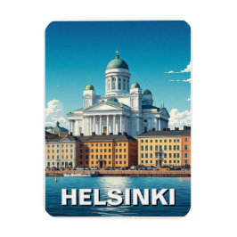 Helsingfors Finland Travel Magnet