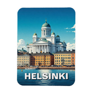 Helsingfors Finland Travel Magnet