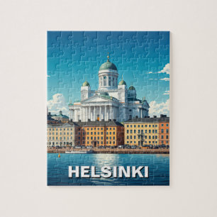 Helsingfors Finland Travel Pussel