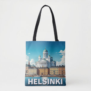 Helsingfors Finland Travel Tygkasse