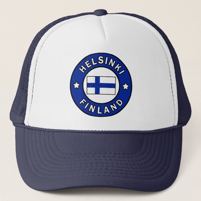 Helsingfors Finland Truckerkeps (Framsida)