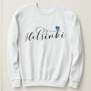 Helsingfors Flagga In Heart, Finland T Shirt