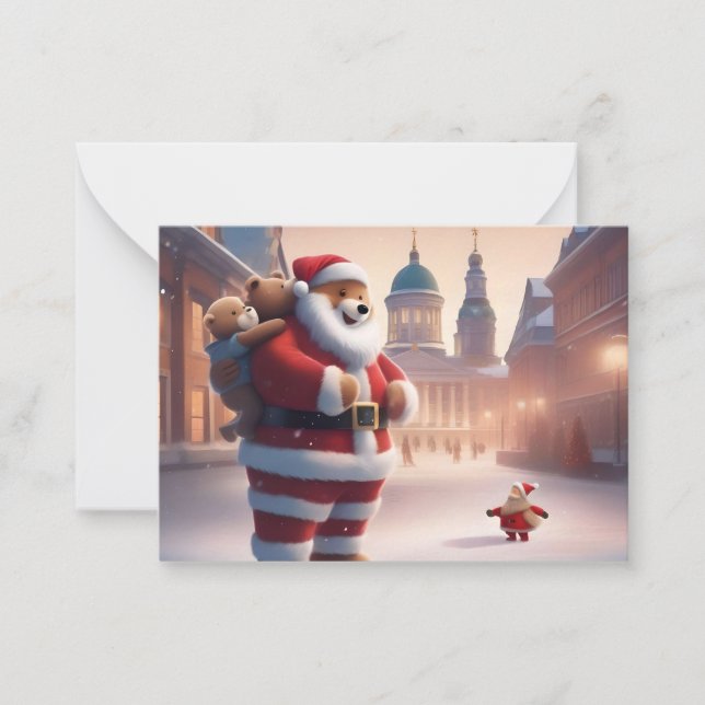 Helsingfors julkort anteckningskort (Framsida)