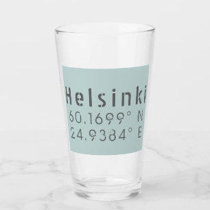 Helsingfors Latitude Longitud Glaskopp