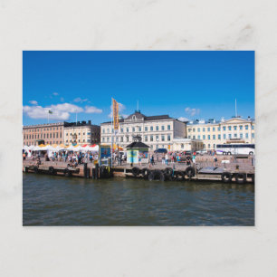 Helsingfors marknadsplats vykort