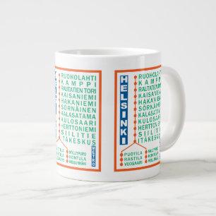 Helsingfors Metro Station mugg Jumbo Mugg