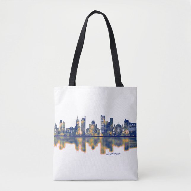 Helsingfors Skyline Tygkasse (Framsida)