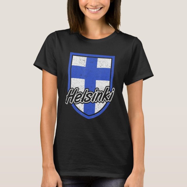 Helsingfors Suomi T Shirt (Framsida)