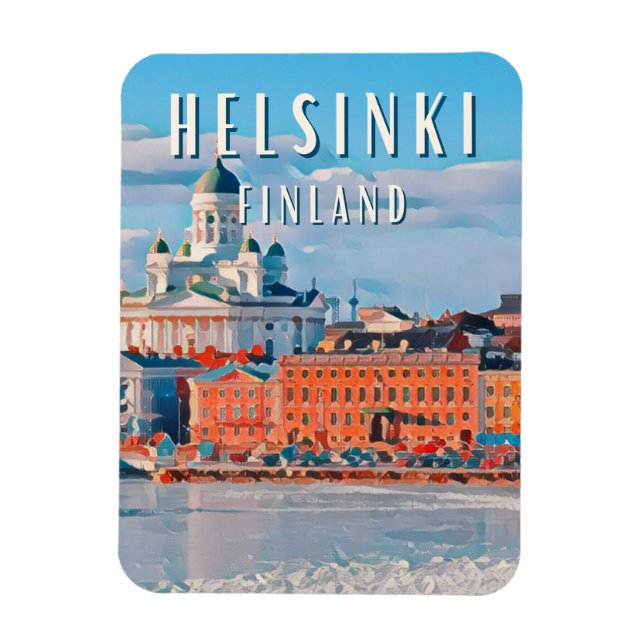Helsingfors, ville de l'Archnordique Magnet (Vertikal)