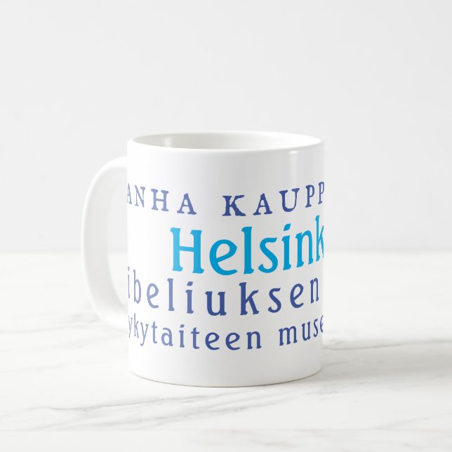 Helsingforsmarkeringar Kaffemugg (Framsida vänster)