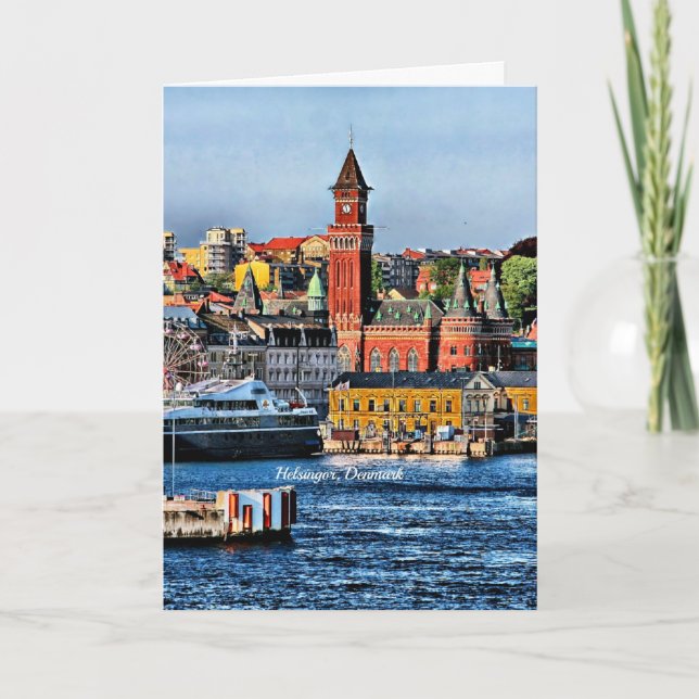 Helsingor, Danmark Kort (Framsida)